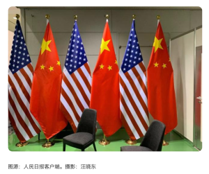 Screenshot of the Xinhua article