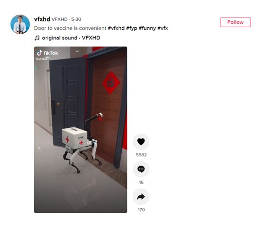 Screen Shot of TikTok