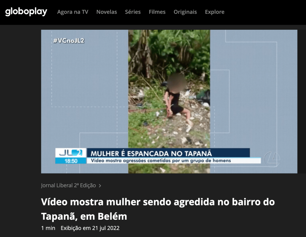 Screenshot of TV Liberal news, video scene and upload date.