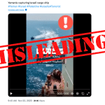 Misleading: This video does not show hijacked Galaxy Leader in the Red Sea