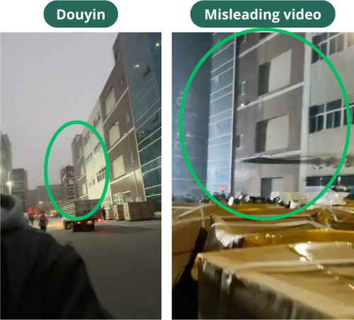 building, douyin user, geolocation