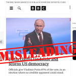 Misleading: BBC’s new design has nothing to do with a rumored death in the British royal family