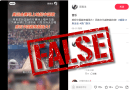 False: Video showing a White woman singing in Chinese at Paris Olympics is doctored