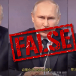 False: Chinese subtitles of Putin’s speech threatening Japan are fabricated