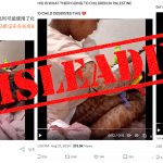 Misleading: Image of a girl with scaly skin has nothing to do with Israel-Hamas war