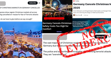 Feature image made up of related Christmas market claims and images