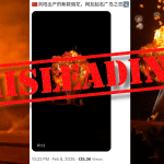 Viral clips claiming to show Chinese fireworks actually reuse footage of a staged fireball effect at a 2018 pyrotechnics convention in Iowa.