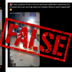 False: Viral ‘new car on fire’ video during firecrackers celebration is made by AI