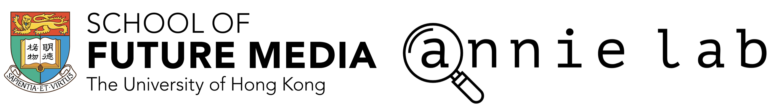 Annie Lab and School of Future Media logos