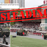 Misleading: Video of PLA soldiers pushing armored vehicles shows drill, not malfunction